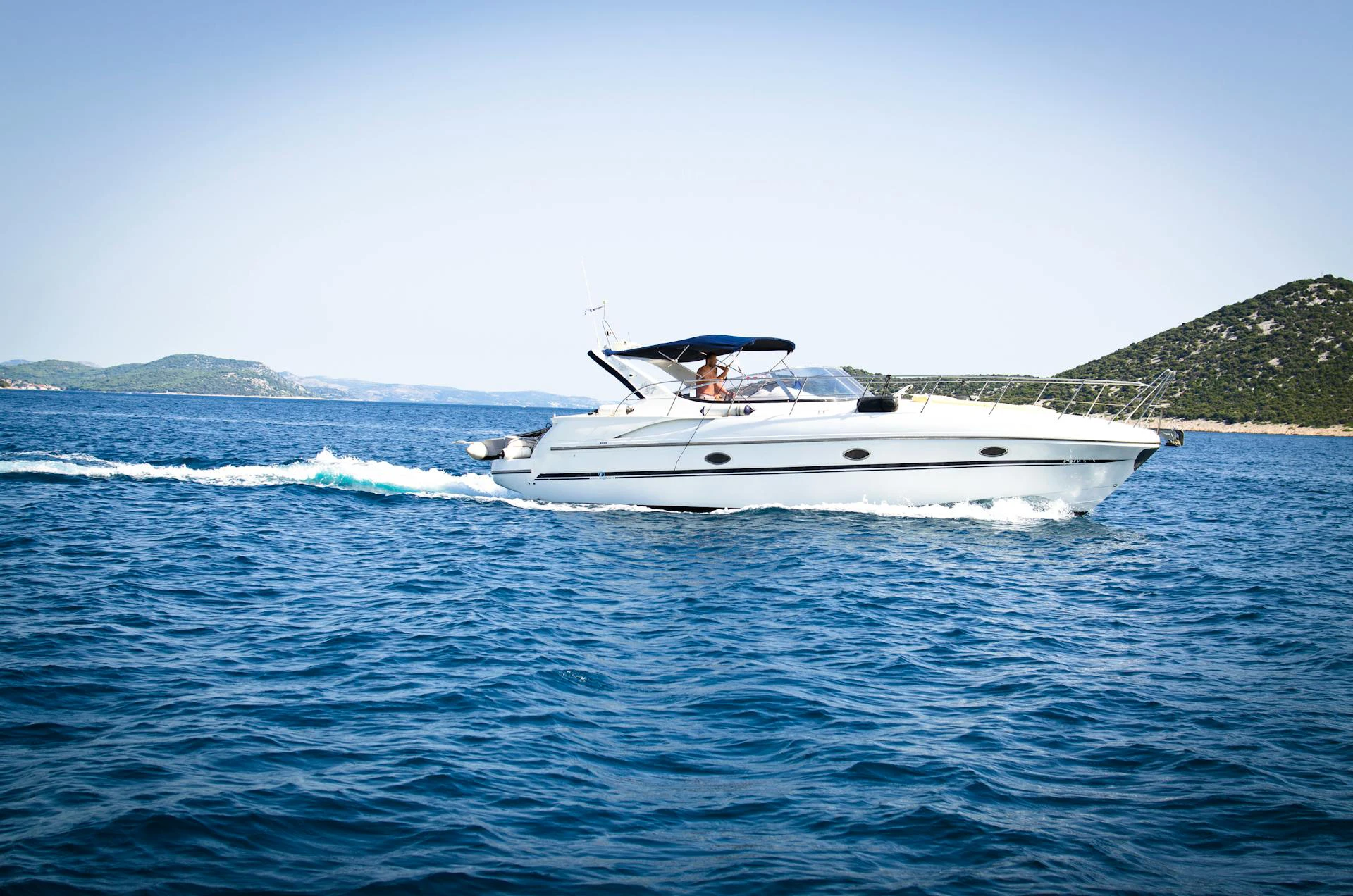 Luxury Yacht By The Ocean 10